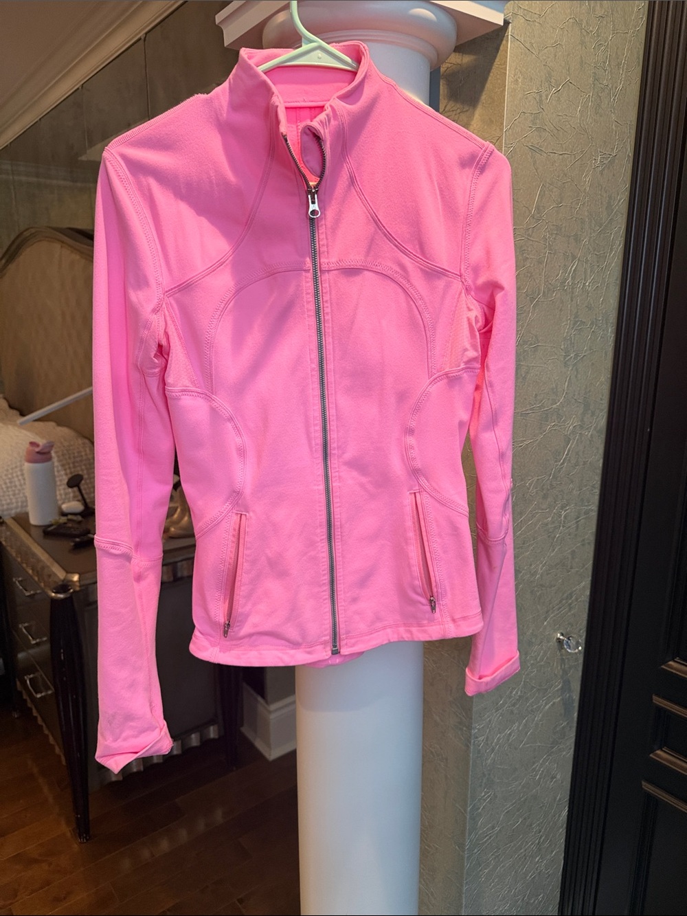 lululemon athletica Pink Full-Zip Athletic Jacket